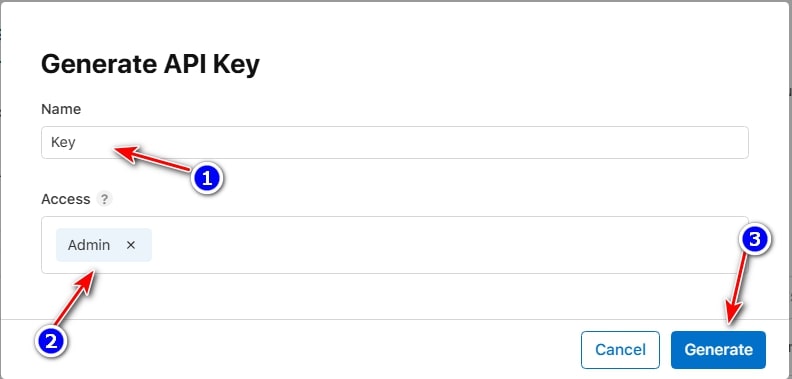 Configure Key